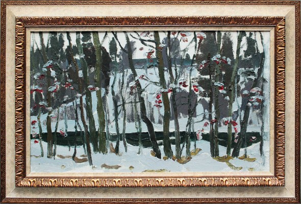 Сафонов Вениамин Алексеевич. Зима. "Академичка"